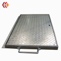 Outdoor Galvanized Steel Trench Cover / Drainage Cover